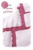 %100 Pamuk Çocuk Müslin Yorgan - El İşlemeli 100x150 cm - ZTD200 ZT112 - 3