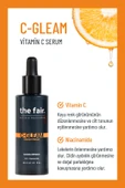 the fair. C-Gleam Leke Giderici Gözenek Bakımı Vegan Cilt Serumu 2 Vitamin C +2 Niacinamide 30ml thumbnail 2