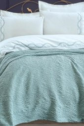 Çeyizdiyarı Almila 7 Parça Gelin Seti Mavi thumbnail 2