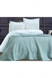 Çeyizdiyarı Almila 7 Parça Gelin Seti Mavi thumbnail 3