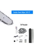 prohummer Portatif Mini Benzinli Testere Ağaç Odun Dal Budama Ve Kesme Testeresi Ağaç Kesme Motoru PH217 25cc - 2