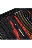 EKİNLER 246 PC Darbe ve Metal Matkap ve Tahrik Ucu Seti, Kombine Kullanım için Üfleme Kalıp Saklama Kutusu - 6