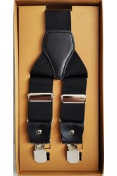 Unısex Siyah Pantolon Askısı - 1