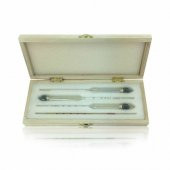 3 Lü Set Alkolmetre 0-40-70-100 Ahşap Kutulu - 2