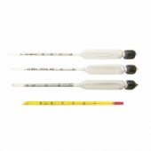 3 Lü Set Alkolmetre 0-40-70-100 Ahşap Kutulu - 4