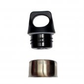 Laken Alüminyum Futura Şişe Siyah Kapak LK055 - 3