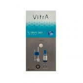 Vitra Klozet İç Takım Seti Basmalı Tek Kademeli Alttan Girişli - 1