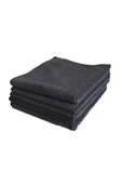 İntermop Mikrofiber Kalın Dokulu Kurulama&temizlik Bezi Siyah 39x35 Cm 5 Adet - 1