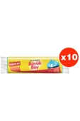 Koroplast Güçlü Büyük Boy 10lu Çöp Torbası X 10 Paket (65*80 Cm) - 1
