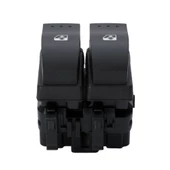 Renault Clio 2 Çiftli Sol Cam Düğmesi Anahtarı - 4