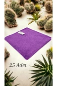 YASİMA Yasima 25 Adetmor Mikrofiber Temizlik Bezi Cam Ev Temizliği Toz Alma - 1