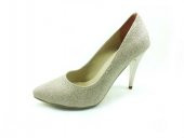 Çarıkçım Stiletto Kadın Ayakkabı Altın-Simli 61 700 - 2