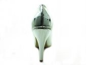 Çarıkçım Stiletto Kadın Ayakkabı Gümüş-Ayna 61 700 - 4