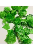 casadilegno Dekoratif Yeşil Yapraklı Yapay Sarmaşık Üçgen Yaprak Asma Yaprağı - 3