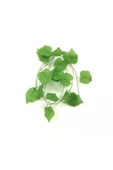 casadilegno Dekoratif Yeşil Yapraklı Yapay Sarmaşık Üçgen Yaprak Asma Yaprağı - 1