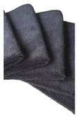 İntermop Mikrofiber Temizlik Bezi Kalın Dokulu Siyah 40x40 Cm 10'lu Paket - 3