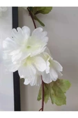 YASİMA BEYAZYapay Japon Bahar Dalı Sarmaşık 220 Cm Sarkan Sarkıt Çiçek Demet - 1