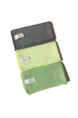 YASİMA yasima mikrofiber bez gri_yeşil_sarı ev ve cam temizlik bezi - 1
