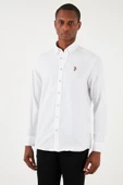 U.S. POLO ASSN. ERKEK DOKUMA GOMLEK G081SZ004-0-1829891 - 4