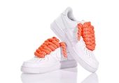 Nike Air Force 1 White Rope Lace orange - 3