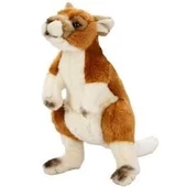Animals Of The World Ayakta Kanguru Peluş Oyuncak 28 cm - 1