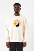 Meovv Meow Ekru Erkek 2ip Sweatshirt - 1