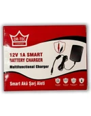 12V 1A Akü Şarj Cihazı Adaptörü Maşalı Pilsan Akülü Araba Uyumlu 3063 - 1