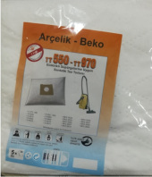 BEKO BKS9505-BKS9507-BKS9595-BKS9600 BEZ SÜPÜRGE TORBASI 5 ADET - 1