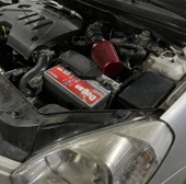 Hyundai Accent Era 1.5dizel CRDİ 16V Motor Spor Açık Hava Filtresi Kırmızı Renk thumbnail 3