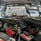 Hyundai Accent Era 1.5dizel CRDİ 16V Motor Spor Açık Hava Filtresi Kırmızı Renk thumbnail 2