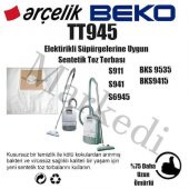 ARÇELİK - BEKO TT945 SÜPÜRGE TORBASI 5 ADET - 1