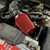 Hyundai Accent Era 1.5dizel CRDİ 16V Motor Spor Açık Hava Filtresi Kırmızı Renk thumbnail 4