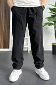 Erkek Baggy Kalıp Pantolon Siyah Edw130 - 1