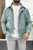 Erkek Gömlek Yaka Mevsimlik Ceket Mavi Edw210 thumbnail 1