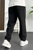 Erkek Baggy Kalıp Pantolon Siyah Edw130 - 3