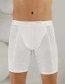 6 Adet Şahinler Erkek Likralı Uzun Short Boxer  E114 - 2