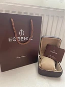 Essence Zincir Tasarım Küçük Kasa Tasarım Çelik Kararma Yapmaz Kadın Kol Saat+Bileklik BD1232.110.K - 4