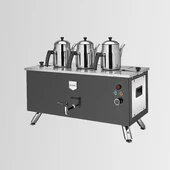 Remta Çift Cidarlı 3 Demlikli Elektrikli Kahveci Çay Ocağı 31 lt - EP03(L) - 1