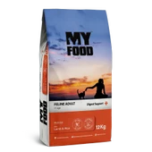 MY FOOD YETİŞKİN KEDİ KURU MAMASI KUZULU PİRİNÇLİ - 2