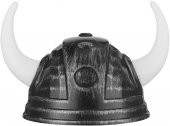 Parti Kostüm Viking Başlığı Asteriks Başlığı Gümüş Renk - 1