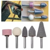 10 Parça Vız Vız Kalıpçı Taşlama Seti Gravür Taşlama Ucu Hobi Seti Gravür Seti Oyma Taşları - 2
