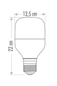 CATA 55w E-27 Torch Led Ampul Bulb 6500K Beyaz Işık 220v IP20 - 3