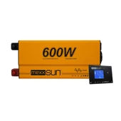 Mexxsun Tam Sinüs UPS (Remote Ekran) 12V 600W - 1