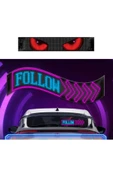 Tır Kamyon Uyumlu 60 cm Led Matrx RGB Panel Kumandalı 4 Mt Kablolu - 3