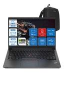 Thinkpad E14 G4 Intel Core I7-1255U 40GB 512GB SSD 2GB/MX550 14" IPS Fhd Freedos Taşınabilir Bilgisayar 21E3S0S60F05 + Zettaçanta thumbnail 1