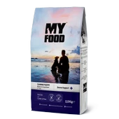 MY FOOD YAVRU KÖPEK ORTA VE BÜYÜK IRK MAMASI KUZULU PİRİNÇLİ 2,5 KG - 1