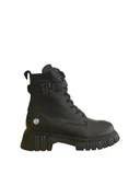 Mammamia D24KB-1620-LX Kadın Casual Topuklu Deri Bot (Kış 24) - 1