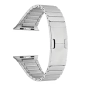 Apple Watch 10 46mm KRD-35 Çizgi Tasarım Metal Kordon - 12