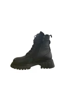 Mammamia D24KB-1620-LX Kadın Casual Topuklu Deri Bot (Kış 24) - 2