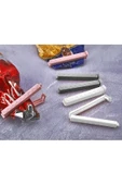 Ayver 12 Adet Büyük Poşet Klipsi Ambalaj Kapatma Aparatı Paket Mandalı Kapatıcı Düzenleyici Bag Clips - 1